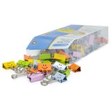 Rapesco Foldback sponke 19mm smiles multicolor 80/1 1428, (20378441) | Shoptok.si