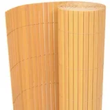 vrtna ograda PVC 90x500 cm žuta
