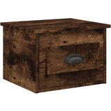  Zidni noćni ormarići 2 kom boja dimljenog hrasta 41 5x36x28 cm | shoptok.hr