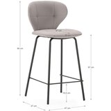 Marckeric Bež barske stolice u setu 2 kom (visine sjedala 67 cm) Maura – | shoptok.hr