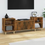 TV ormarić boja dimljenog hrasta 160x35x55 cm konstruirano drvo | Eponuda.ba