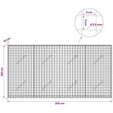  Gabion s žicom debljine 3 5 mm i mrežom 5x5 cm 200x10x100 cm - 10 cm 100 cm 200 cm | shoptok.hr