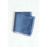 ALTINYILDIZ CLASSICS Men's Navy Blue-Grey Patterned Handkerchief Cene