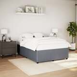 Furnova Posteljni okvir brez vzmetnice temno siv 160x200 cm žamet, (21937356) Cene