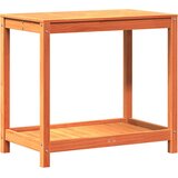  Stol za sadnju s policom voštano smeđi 82,5x50x75 cm borovina | shoptok.hr