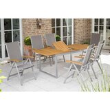 Gardenson Vrtni Stol Naxos, Aluminij, Zložljiv | Shoptok.si
