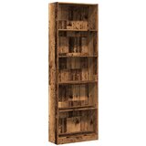 Maison Chic Knjižna omara - Knjižni regal starinski les 60x24x176 cm inženirski les, (21725145) Cene