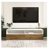 Hanah home TV polica Centra White Natural