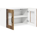  Zidni stakleni ormarić Staro drvo 60 x 31 x 40 cm | shoptok.hr