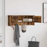  Vješalica za kapute na zidu Dimljeni hrast 80 x 20 x 30 cm | shoptok.hr