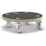  Večnamenski podstavek za cvetlične lonce s kolesi Maxigrip (premer: 29 cm, maks. nosilnost: 200 kg, les) | Shoptok.si