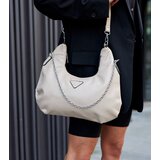 Gemre Dark beige shoulder bag with chain Bikata | shoptok.hr
