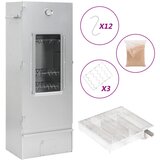 vidaXL Pečica za dimljenje z generatorjem hladnega dima pocink. jeklo | Shoptok.si