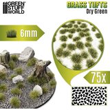Green Stuff World Static Grass Tufts 6mm Dry Green (75 pcs) | Buseni trave 6mm suvo zeleni (75 kom) | Eponuda.com