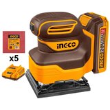 Ingco SUPER aku vibraciona brusilica, 2 Ah, 20V | Eponuda.com