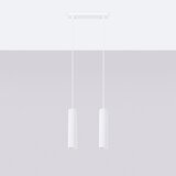 Nice Lamps Bela viseča svetilka Gleam – | Shoptok.si