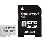 Transcend Memorijska kartica 16GB TS16GUSD300S-A MicroSD + adapter | ePonuda.com