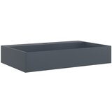 Maison Chic Umivalnik - Kopalna umivalnik - Lavabo 60x38x11 cm liti mineral/ liti marmor antracit, (21684647) | Shoptok.si