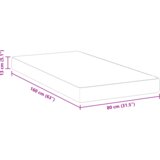  Vzmetnica Bela 80 x 160 cm žakardna tkanina, (5000288699) | Shoptok.si