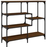  Konzolni stol boja smeđeg hrasta 103x32x95 cm konstruirano drvo | shoptok.hr