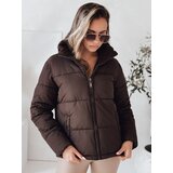 DStreet Kurtka damska pikowana LAROSE brązowa | Shoptok.si
