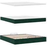  Otomanski krevet s madracem i LED 180x200 cm baršunasti | shoptok.hr