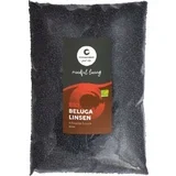 organska beluga leća - cijela - 1 kg