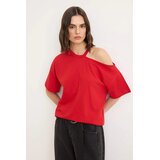 TRENDYOLMILLA Ženska majica TWOSS26TS00204, Crvena | Eponuda.com