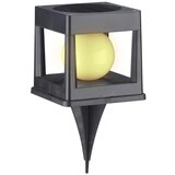  LED solarno svetlo CUBO LED/3,7V 1200 mAh IP44 crna | Eponuda.com