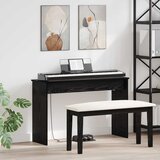  Stalak za klavijaturu Crni hrast 100 x 32 x 64 cm | shoptok.hr