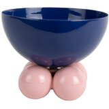 PT LIVING Temno modra železena skledica Double Funky – | Shoptok.si