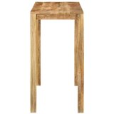 vidaXL Barska miza 112x55x108 cm trden mangov les | Shoptok.si