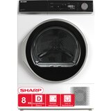 Sharp KD-NHA8S6GW1D-DE Sušilni stroj s 8 toplotno crpalko, kg | Shoptok.si