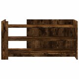  Stolić za kavu boja dimljenog hrasta 100 x 50 x 50 cm od drva | Eponuda.com