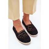 Boto Lace Espadrilles Women Black Adelira | shoptok.hr