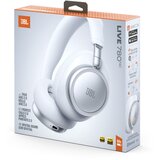 JBL LIVE 780NC Brezžične slušalke bele z Bluetooth barve, Over-Ear slušalke odstranjevanjem hrupa | Shoptok.si