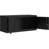 Ormarić za spise crni 90 x 40 x 240 cm čelični | shoptok.hr