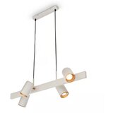 BRILONER 4058044 - Luster na sajli ERA 4x GU10/10W/230V krem | Eponuda.com