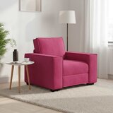 SOFA fotelja vino crvena 100x78x84 cm baršun - boja crnog vina 1 100 cm | shoptok.hr