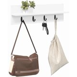  Vješalica za kapute na zidu Zidne Bijelo 60 x 10,5 x 18 cm | shoptok.hr
