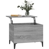 Klubska mizica siva sonoma 60x44,5x45 cm inženirski les, (20712279) | Shoptok.si