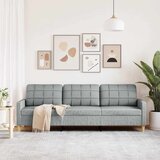  Trosjed od tkanine svjetlosivi 210 cm | Eponuda.ba