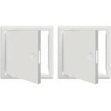  Pristupna ploča 2 pcs Bijelo 23 x 23 x 3 cm Čelik | shoptok.hr