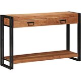  Konzolna stolica Smeđa 120 x 33 x 75 cm Čvrsto drvo akacije | shoptok.hr