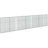  Gabion s žicom debljine 3,5 mm i mrežom 5x10 cm 650x20x150 cm | shoptok.hr