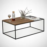 Klub sto Zinus, 95x43x55 cm, Smeđi-crni