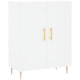  Visoka komoda bijela 69,5x34x180 cm konstruirano drvo | shoptok.hr