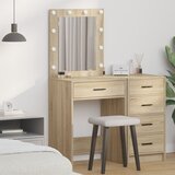 vidaXL sonoma hrast iverna plošča 50 x 41 x 135 cm Cene