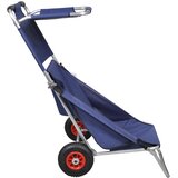 Kolica za Plažu s Kotačima Prenosiva i Sklopiva Plava | Eponuda.com