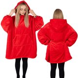 springos mekana oversize majica u obliku deke, crvena | shoptok.hr